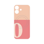 プレミアムパネル with MagSafe［ オリジナル - initial two tone - O pink ］