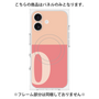 プレミアムパネル with MagSafe［ オリジナル - initial two tone - O pink ］