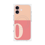プレミアムパネル with MagSafe［ オリジナル - initial two tone - O pink ］