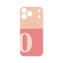 プレミアムパネル with MagSafe［ オリジナル - initial two tone - O pink ］