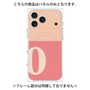 プレミアムパネル with MagSafe［ オリジナル - initial two tone - O pink ］