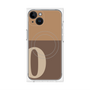 プレミアムパネル with MagSafe［ オリジナル - initial two tone - O brown ］