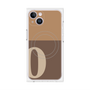プレミアムパネル with MagSafe［ オリジナル - initial two tone - O brown ］