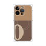 プレミアムパネル with MagSafe［ オリジナル - initial two tone - O brown ］