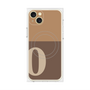 プレミアムパネル with MagSafe［ オリジナル - initial two tone - O brown ］
