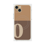 プレミアムパネル with MagSafe［ オリジナル - initial two tone - O brown ］