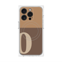 プレミアムパネル with MagSafe［ オリジナル - initial two tone - O brown ］