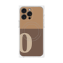 プレミアムパネル with MagSafe［ オリジナル - initial two tone - O brown ］