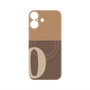 プレミアムパネル with MagSafe［ オリジナル - initial two tone - O brown ］
