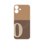 プレミアムパネル with MagSafe［ オリジナル - initial two tone - O brown ］