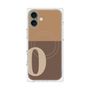 プレミアムパネル with MagSafe［ オリジナル - initial two tone - O brown ］
