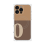 プレミアムパネル with MagSafe［ オリジナル - initial two tone - O brown ］