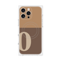 プレミアムパネル with MagSafe［ オリジナル - initial two tone - O brown ］
