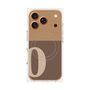 プレミアムパネル with MagSafe［ オリジナル - initial two tone - O brown ］