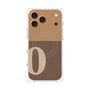 プレミアムパネル with MagSafe［ オリジナル - initial two tone - O brown ］