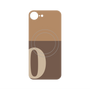 プレミアムパネル with MagSafe［ オリジナル - initial two tone - O brown ］