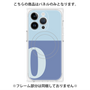 プレミアムパネル with MagSafe［ オリジナル - initial two tone - O blue ］