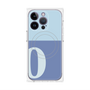 プレミアムパネル with MagSafe［ オリジナル - initial two tone - O blue ］