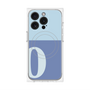 プレミアムパネル with MagSafe［ オリジナル - initial two tone - O blue ］