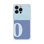 プレミアムパネル with MagSafe［ オリジナル - initial two tone - O blue ］