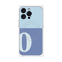 プレミアムパネル with MagSafe［ オリジナル - initial two tone - O blue ］