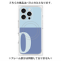 プレミアムパネル with MagSafe［ オリジナル - initial two tone - O blue ］