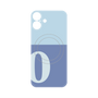 プレミアムパネル with MagSafe［ オリジナル - initial two tone - O blue ］
