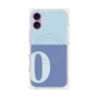 プレミアムパネル with MagSafe［ オリジナル - initial two tone - O blue ］