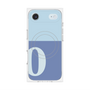プレミアムパネル with MagSafe［ オリジナル - initial two tone - O blue ］