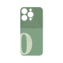 プレミアムパネル with MagSafe［ オリジナル - initial two tone - O green ］