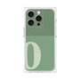 プレミアムパネル with MagSafe［ オリジナル - initial two tone - O green ］