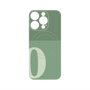プレミアムパネル with MagSafe［ オリジナル - initial two tone - O green ］