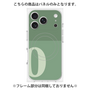 プレミアムパネル with MagSafe［ オリジナル - initial two tone - O green ］