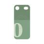 プレミアムパネル with MagSafe［ オリジナル - initial two tone - O green ］