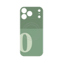 プレミアムパネル with MagSafe［ オリジナル - initial two tone - O green ］