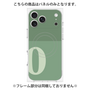 プレミアムパネル with MagSafe［ オリジナル - initial two tone - O green ］