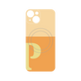プレミアムパネル with MagSafe［ オリジナル - initial two tone - P orange ］