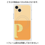 プレミアムパネル with MagSafe［ オリジナル - initial two tone - P orange ］