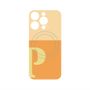 プレミアムパネル with MagSafe［ オリジナル - initial two tone - P orange ］