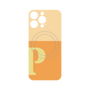 プレミアムパネル with MagSafe［ オリジナル - initial two tone - P orange ］