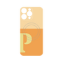 プレミアムパネル with MagSafe［ オリジナル - initial two tone - P orange ］