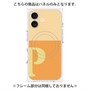 プレミアムパネル with MagSafe［ オリジナル - initial two tone - P orange ］