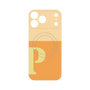 プレミアムパネル with MagSafe［ オリジナル - initial two tone - P orange ］