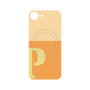 プレミアムパネル with MagSafe［ オリジナル - initial two tone - P orange ］