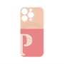 プレミアムパネル with MagSafe［ オリジナル - initial two tone - P pink ］