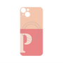 プレミアムパネル with MagSafe［ オリジナル - initial two tone - P pink ］