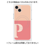 プレミアムパネル with MagSafe［ オリジナル - initial two tone - P pink ］