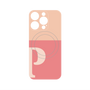 プレミアムパネル with MagSafe［ オリジナル - initial two tone - P pink ］