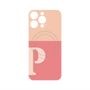プレミアムパネル with MagSafe［ オリジナル - initial two tone - P pink ］