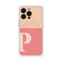 プレミアムパネル with MagSafe［ オリジナル - initial two tone - P pink ］